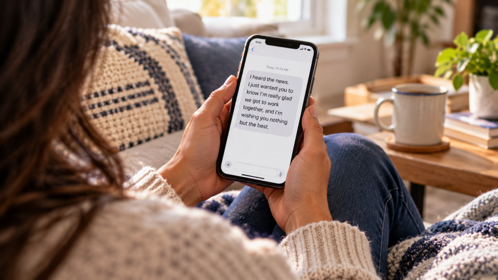 Job Loss and Reaching Out